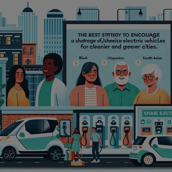 Quelle est la meilleure stratégie pour inciter les citadins à utiliser des véhicules électriques partagés ?