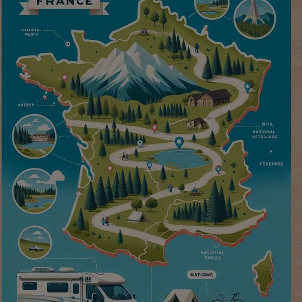 Comment planifier un voyage en camping-car autour des plus beaux parcs nationaux de France?